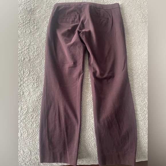 Banana Republic Sloan Dress Pants Size 6 Petite Port - Picture 2 of 8